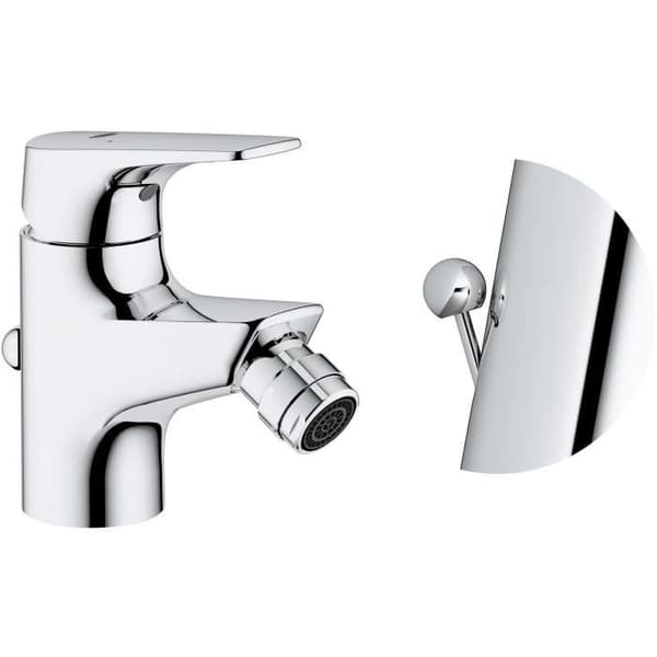 Engrepps bidéblandare - GROHE - Start Flow - Höjd under pipen 46 mm - Vattensparande - Krom