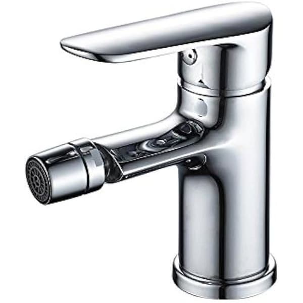 Bidéblandare - IDRO BRIC - scarub0870cr - Keramisk skivpatron - Metallspak - Kromfinish