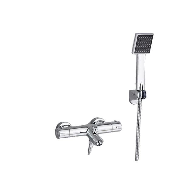 Termostatisk bruserarmatur, keramisk ventilkerne, CE-certificeret,Chrome 01