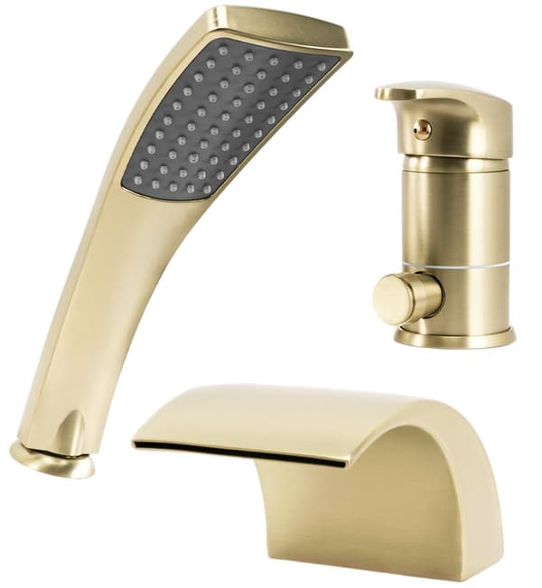 BLANDINGSBATTERI TIL BADEKAR REA RIVEN BRUSH GOLD
