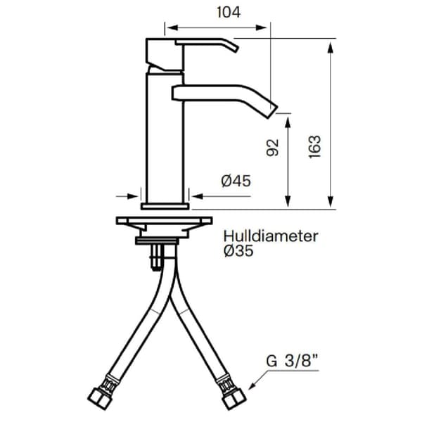 Tapwell VIC071 Servantbatteri