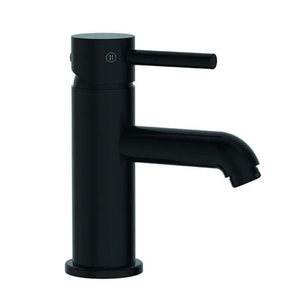 A-collection Azur III Eco Servantbatteri med pop-up ventil Svart matt