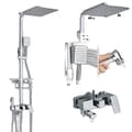 Miniatyrbillede 1 af 2: Bruserblander, Holdbart Messing, Multifunktionelt Design,4-Veje 10tommer B