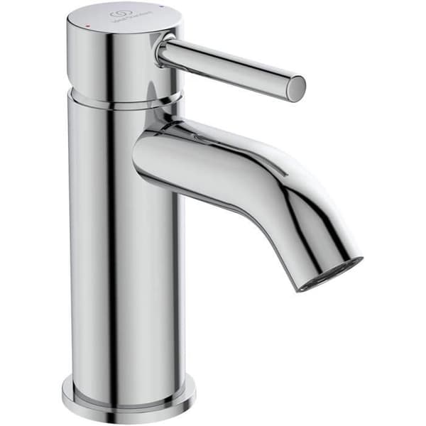 Ideal Standard BC186AA Blandningskran för handfat, krom, handfatblandare med avloppsventil
