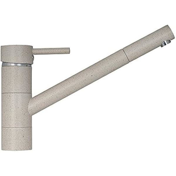Diskbänksblandare - PYRAMIS - 090905401 - Beige - Rörlig pip - Enkelt hål