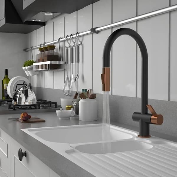 Robin. de cuisine Kingsbury Keenware NoirOr Rose
