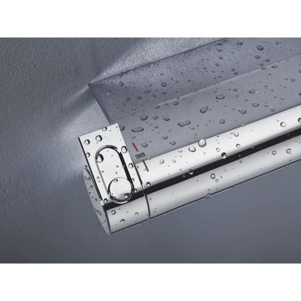 GROHE termostatisk duschblandare ½ Grohtherm 2000 34469001 - Tvålkopp - Temperaturbegränsare - Vattensparande - Krom
