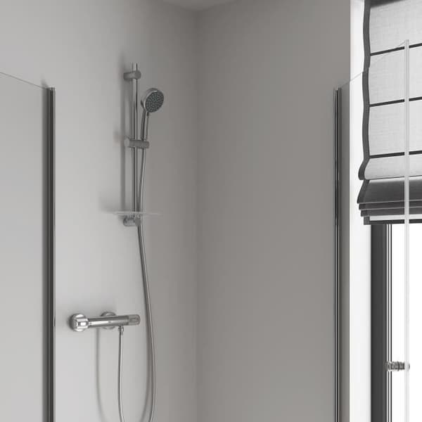 GROHE Precision Feel termostatisk duschblandare - Krom - Vattenbesparande - Metall