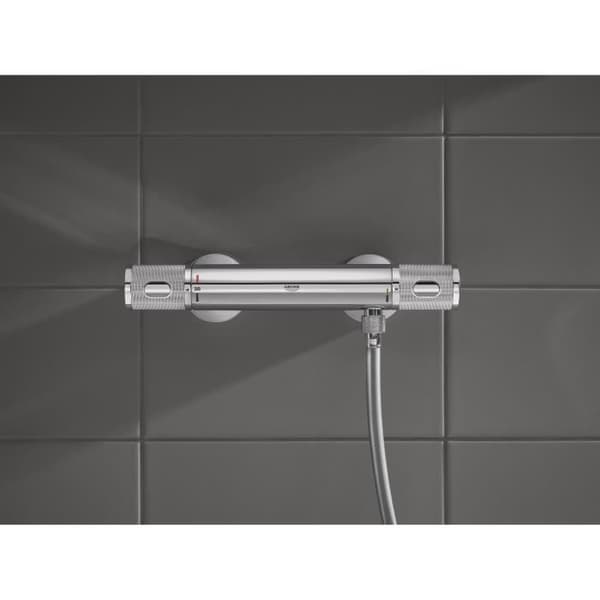 GROHE Precision Feel termostatisk duschblandare - Krom - Vattenbesparande - Metall
