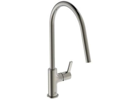 IDEAL STANDARD Gusto - køkkenarmatur 105x232x327 mm i silver storm - EasyFix+, FirmaFlow, FirmaFlow, PVD Teknololgi