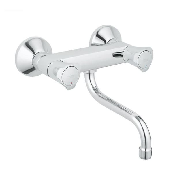 Väggmonterad diskblandare - GROHE - Costa L - Kromad - Svängbar pip - Termisk isolering
