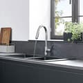 Miniatyrbild 4 av 6: Diskblandare C pip med utdragbar spray FOCUS M41 - HANSGROHE - 31850000