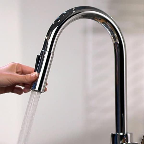 Diskblandare C pip med utdragbar spray FOCUS M41 - HANSGROHE - 31850000