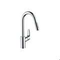 Miniatyrbild 1 av 6: Diskblandare C pip med utdragbar spray FOCUS M41 - HANSGROHE - 31850000