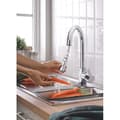 Miniatyrbild 3 av 6: GROHE Feel diskbänkskran, utdragbar spray, 360° rotation, U-pip, 2-jet-avledare, köksblandare 31486001