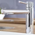 Miniatyrbild 3 av 3: GROHE Concetto diskbänksblandare 31210001 - Medium vridbar pip - Infällbar - Krom