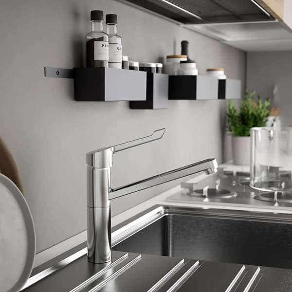 Ideal Standard ceraflex Engrepps diskbänksblandare med lång spak - BC137AA