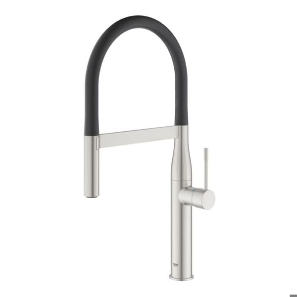 Mixertapp - GROHE - Essence - SuperSteel - Svängbar pip - 360° rotation