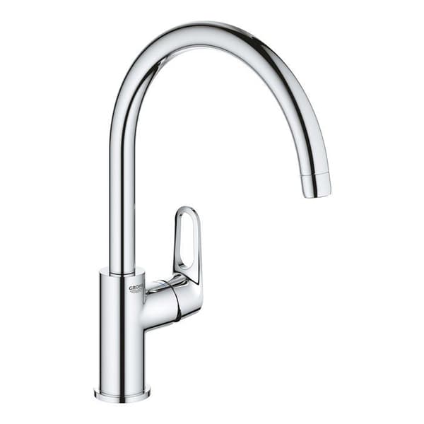 GROHE BauFlow Engrepps diskbänksblandare, krom (31538001)