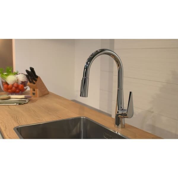 hansgrohe Engrepps köksblandare Talis S 200 med vridbar pip upp till 150° Krom 72813000