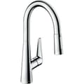 Miniatyrbild 1 av 6: hansgrohe Engrepps köksblandare Talis S 200 med vridbar pip upp till 150° Krom 72813000