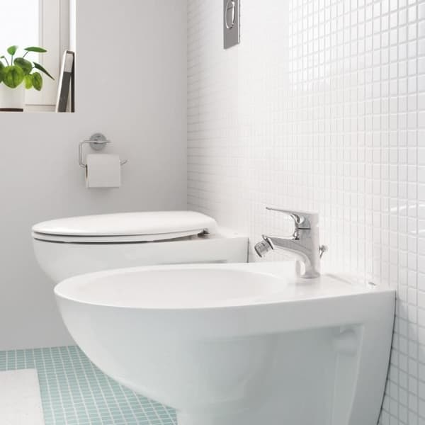 GROHE Start Edge engrepps bidéblandare - Waste Pull - Ekonomisk vattenluftare - Krom