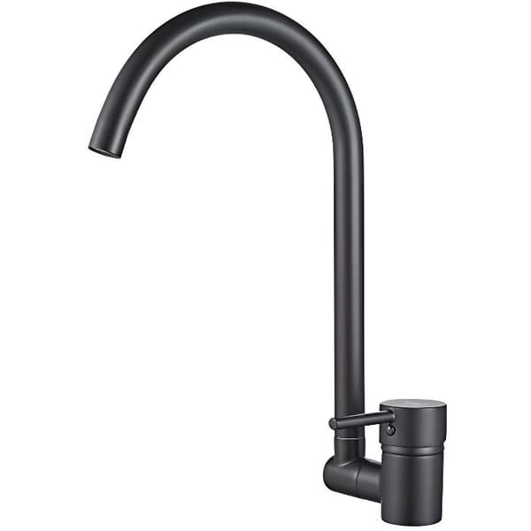 Blandare Kök - IBERGRIF - M22124B - Svart - Keramik - Fällbar Pip