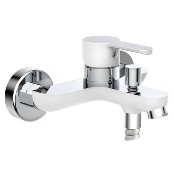 EISL Badrumsblandare DIZIANI vit-krom 446483