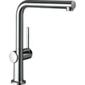 Miniatyrbild 1 av 6: HANSGROHE Talis M54 köksblandare med utdragbar 1-stråle kromspray