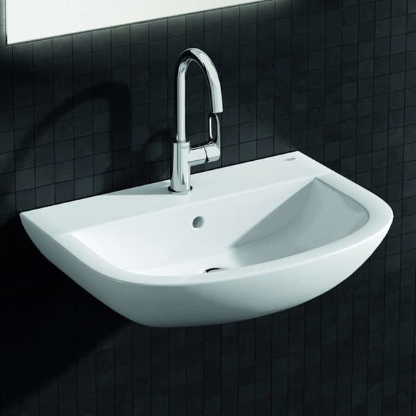 GROHE Bauloop 23763000 Tvättställsblandare - Metallisk kontrollspak - 28 mm keramisk patron - Krom
