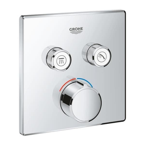 GROHE Dold blandare 2 uttag SmartControl Chrome 29148000
