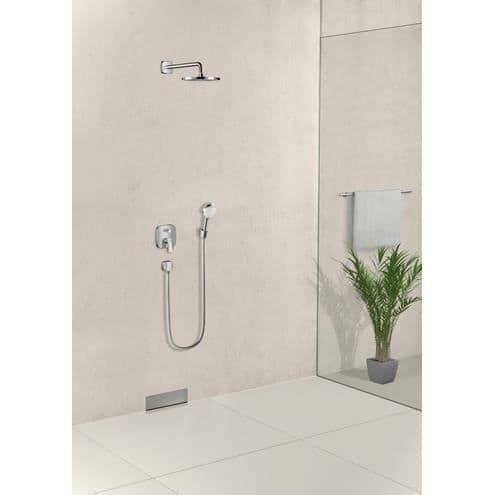 Takdusch - Hansgrohe - Crometta S - 240 mm - 1 stråle - Krom - Vattenbesparande