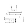 Miniatyrbild 2 av 2: Grohe - Rapido Smartbox Universalförlängning för mekaniska blandare, 25 mm (14048000)