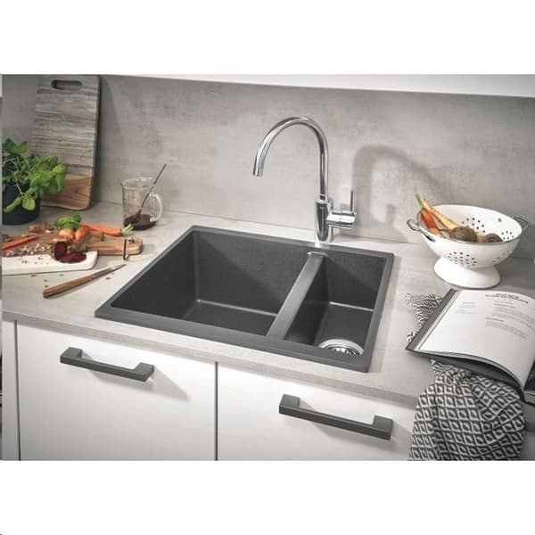 Diskbänksblandare - GROHE - CONCETTO - Svängbar - Krom - Vattenbesparande
