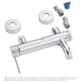 Miniatyrbild 5 av 5: Förkromad frilagd väggmonterad bad-duschblandare ESSENCE - GROHE - 33624-001