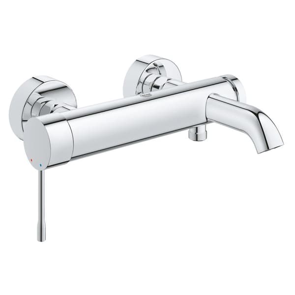 Förkromad frilagd väggmonterad bad-duschblandare ESSENCE - GROHE - 33624-001