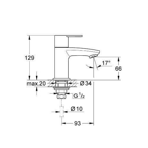 Grohe Eurostyle Cosmopolitan blandare