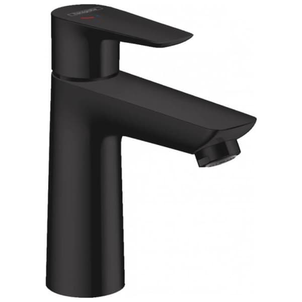 HANSGROHE Talis E 110 CoolStart tvättställsblandare utan popup-avfall mattsvart