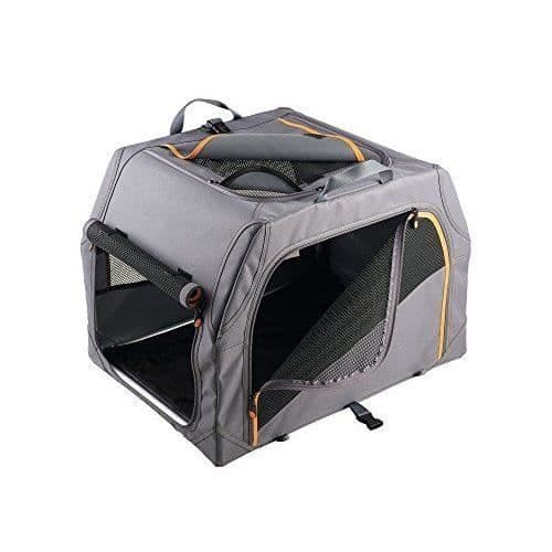 Hunter Alu-ram Chien Transportlåda 61x 45.5x 43cm antracit-orange