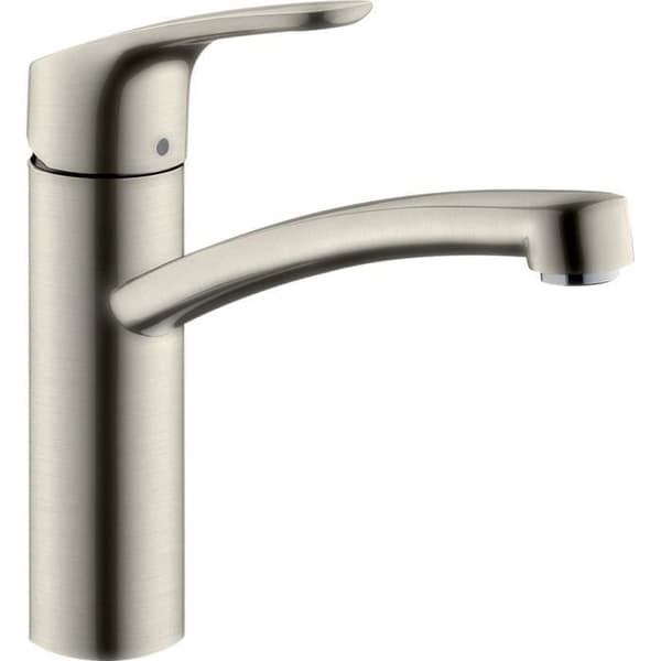 hansgrohe Focus M41 160 Engrepps köksblandare, rostfritt stållook, 31806800
