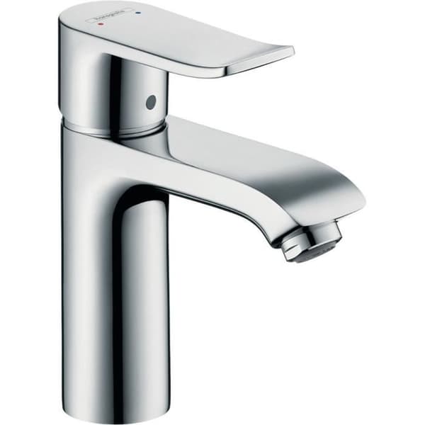 hansgrohe Tvättställsblandare Metris 110 utan pop-up eller popup-avfall Krom 31084000