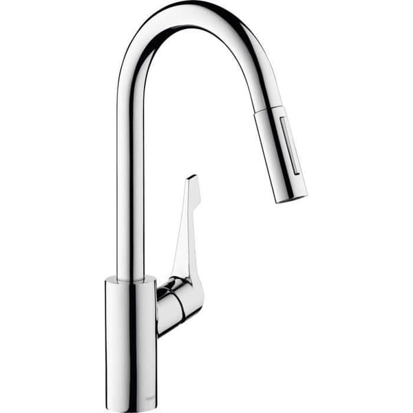 Cento XL köksblandare - HANSGROHE - 14803000 - Utdragbar spray - Krom - Grå