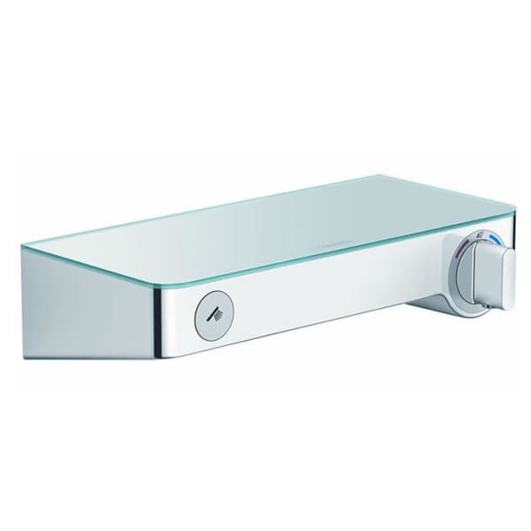 Termostatduschblandare - Hansgrohe - ShowerTablet Select 300 - Vit/Krom - 2 hål - Metall
