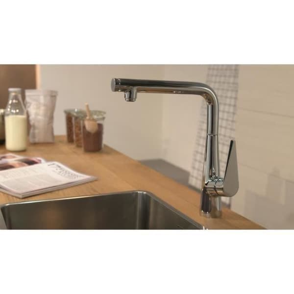 Blandare för diskho - Hansgrohe - Talis Select M51 - Kromad - 1 stråle - Bekväm höjd