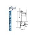 Miniatyrbild 2 av 2: Ideal Standard a6551aa Hög tvättställsblandare