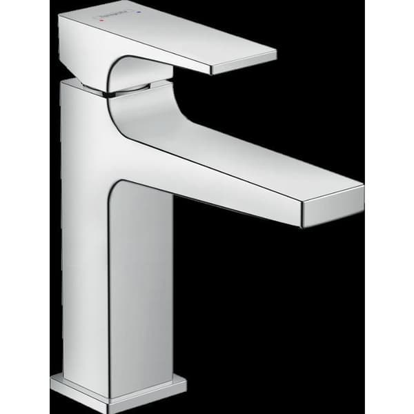 HANSGROHE Metropol tvättställsblandare med handtag, krom Push-Open avfall - 32507000