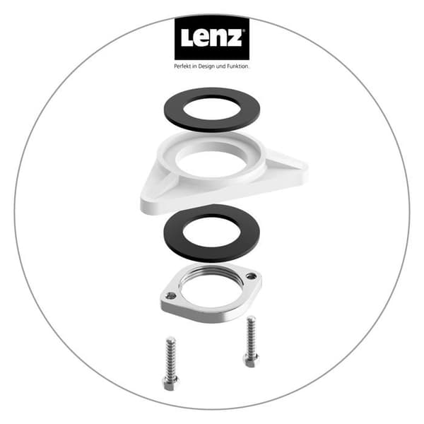 Lenz köksblandare - 46060302 - Kimo Diskbänkskran, Krom