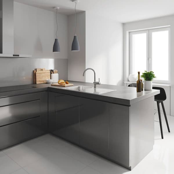 Diskblandare C pip med utdragbar spray MINTA - GROHE - 32918000