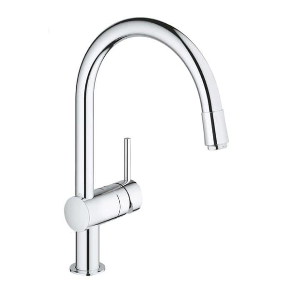 Diskblandare C pip med utdragbar spray MINTA - GROHE - 32918000