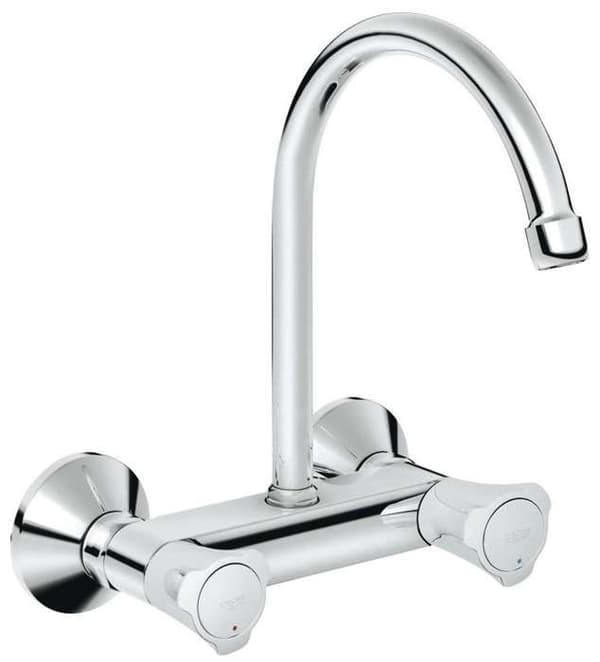 Kran för diskho Grohe 31191001 - Krom - Enhandsgrep - Hög kvalitet